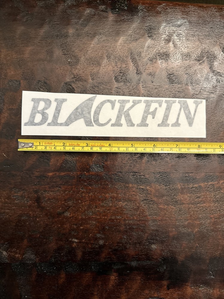 Blackfin Boats Decal