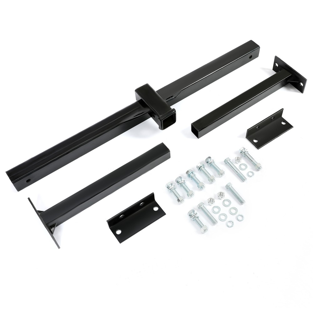 Class 3 Trailer Hitch 2" Receiver Adjustable Black Steel Universal Fits