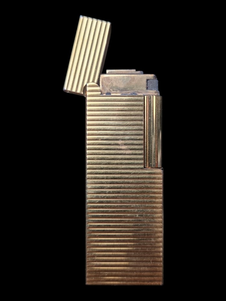 Vintage Dunhill Lighter Japan Good Needs Flint Untested Boxed