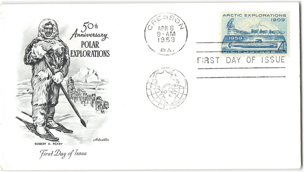 US #1128 First Day Cover (FDC), 1959