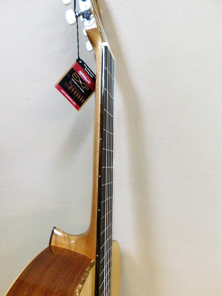 Miguel Rosales Model 9 Solid Top "Tan Shell" Classical Guitar + Gig Bag &Strings
