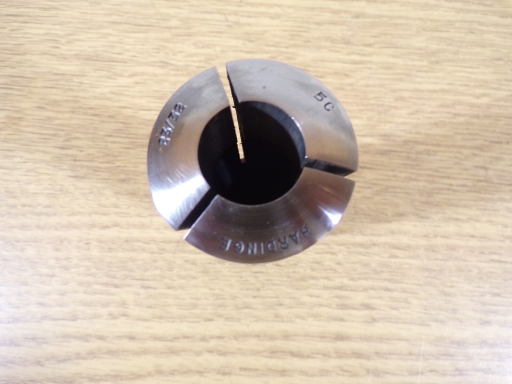 Hardinge 5C Round Smooth Collet, 23/32", Internal Thread