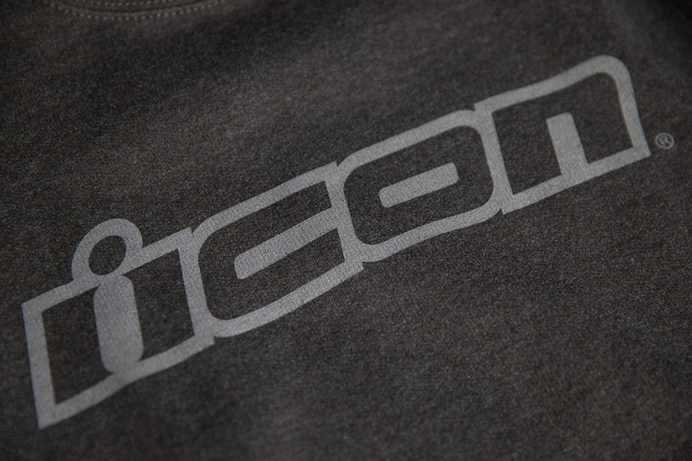 Icon OG Slant Mens Pullover Crewneck Sweatshirt Charcoal