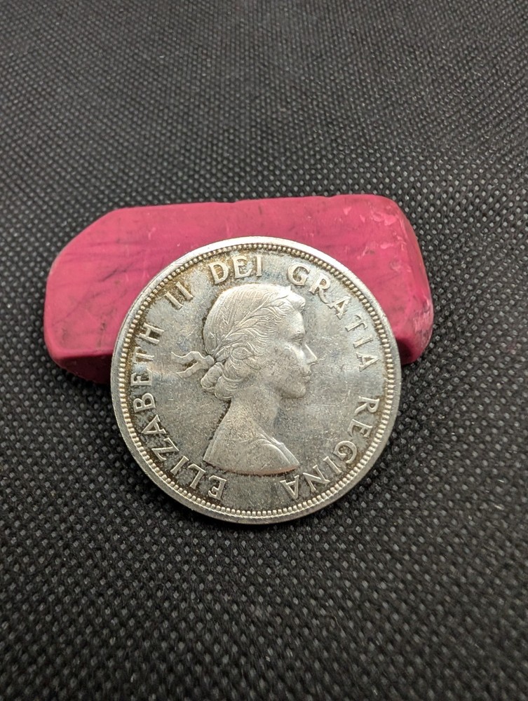1959 Canada Silver Dollar %80
