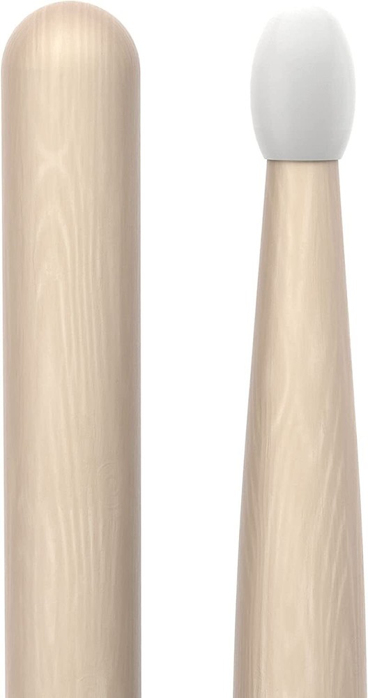 2 PACK ProMark Classic Forward 2B Raw Hickory Drumsticks, Oval Nylon Tip