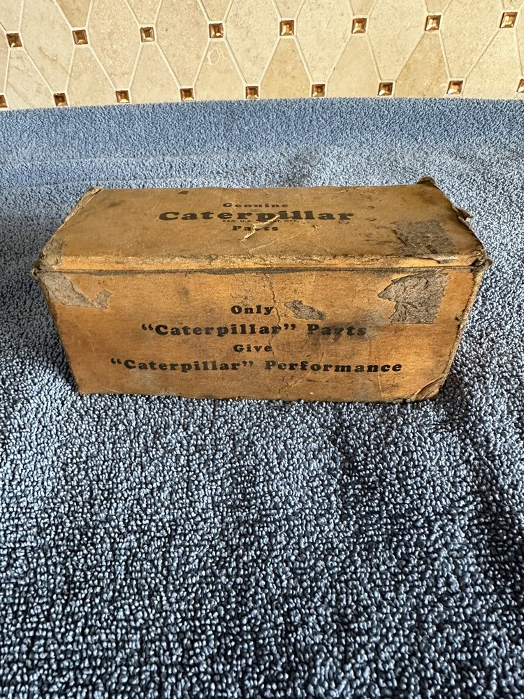 Antique Caterpillar Tractor Brass Bushing in original Box