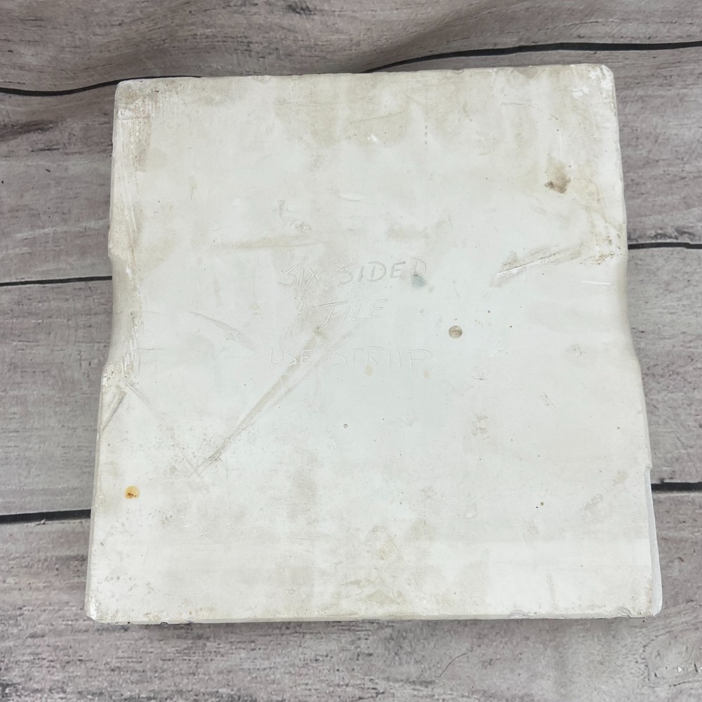 Vintage Alberta’s Ceramic Casting Mold Six Sided Tile #789