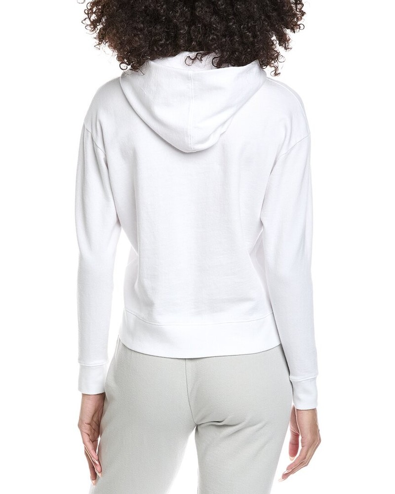 James Perse Pullover Hoodie Women's White 0