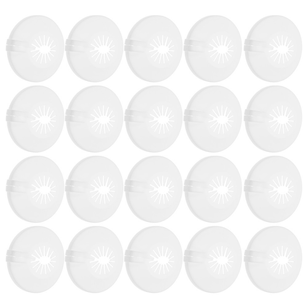20 PCS Fire Sprinkler Accessories Replacement Ceiling Cover Plate