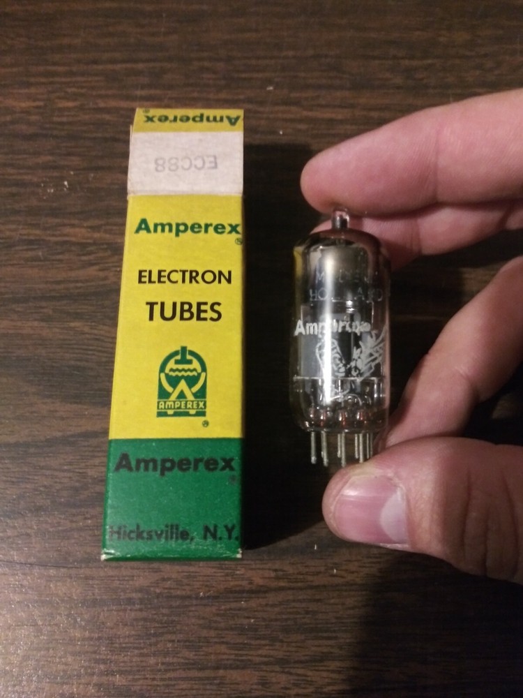 Amperex Electronic Tube Type 6DJ8 / ECC88 - NOS - Tested