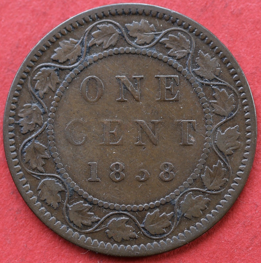 1858 Canada 1 Cent - VF - Lot#10419