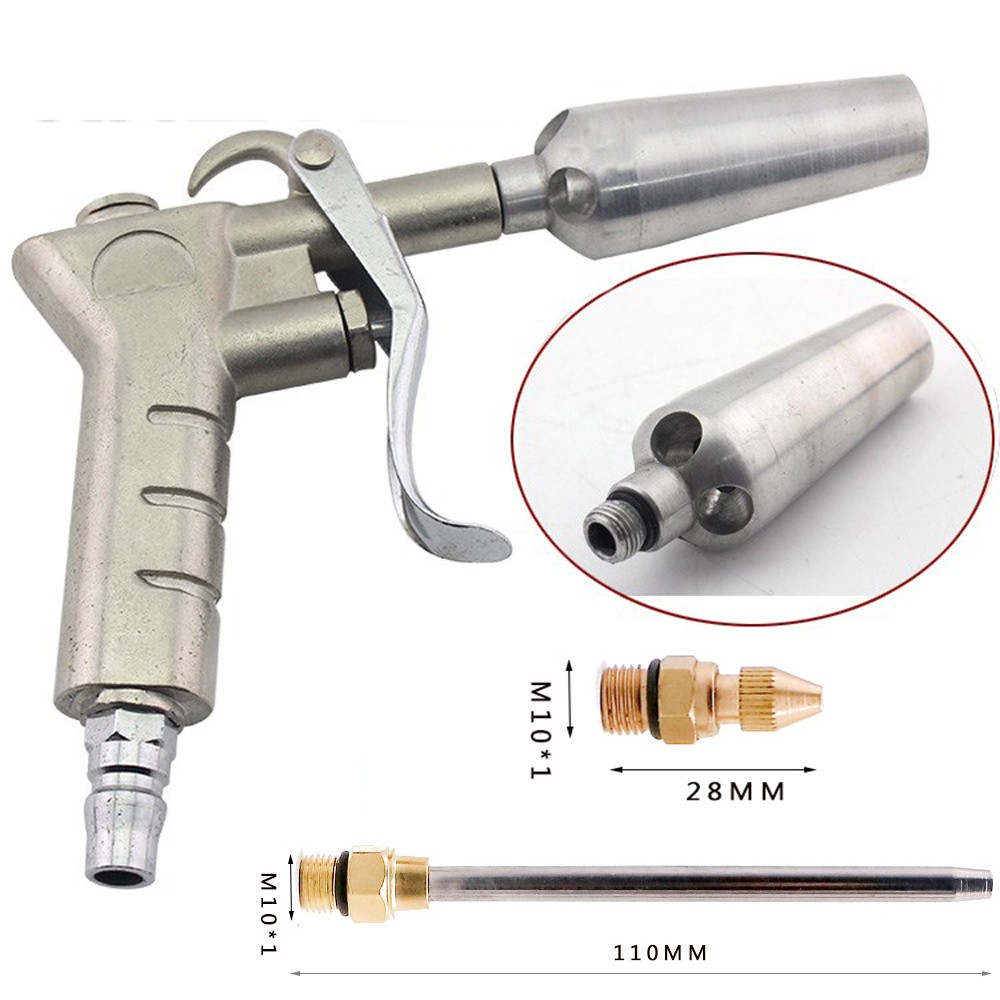 Air Duster Compressor Dust Blow Removing Gun Blower Big Nozzle Three Functions╏