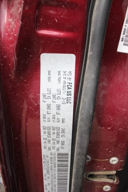 CHEROKEE 2019 Chassis ECM 537503