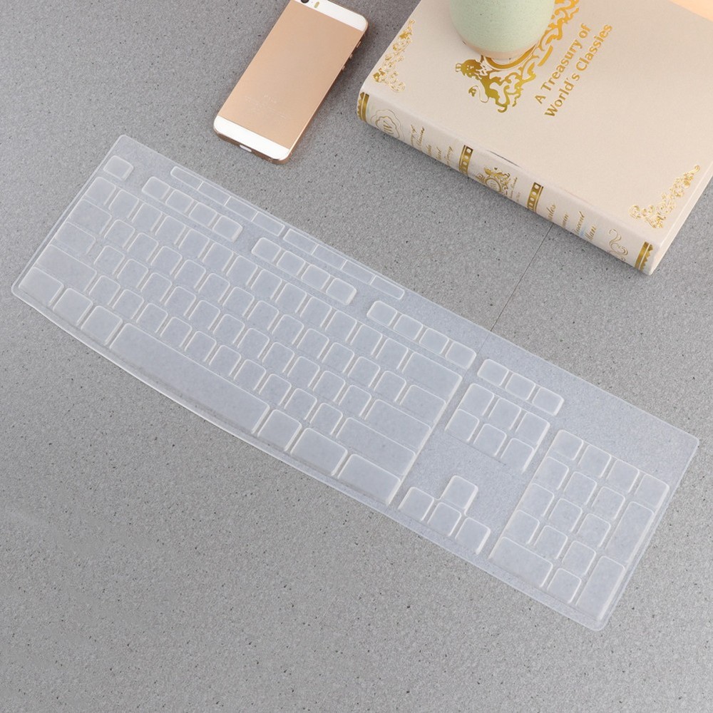 Waterproof Cover for Keyboard Protector Skin Clear Silicone Mat Computer