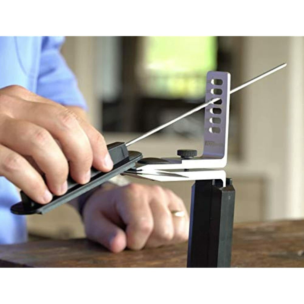 AccuSharp 3 Stone Precision Tool/Blade/Knife Sharpening Kit w/Six Angle Guides