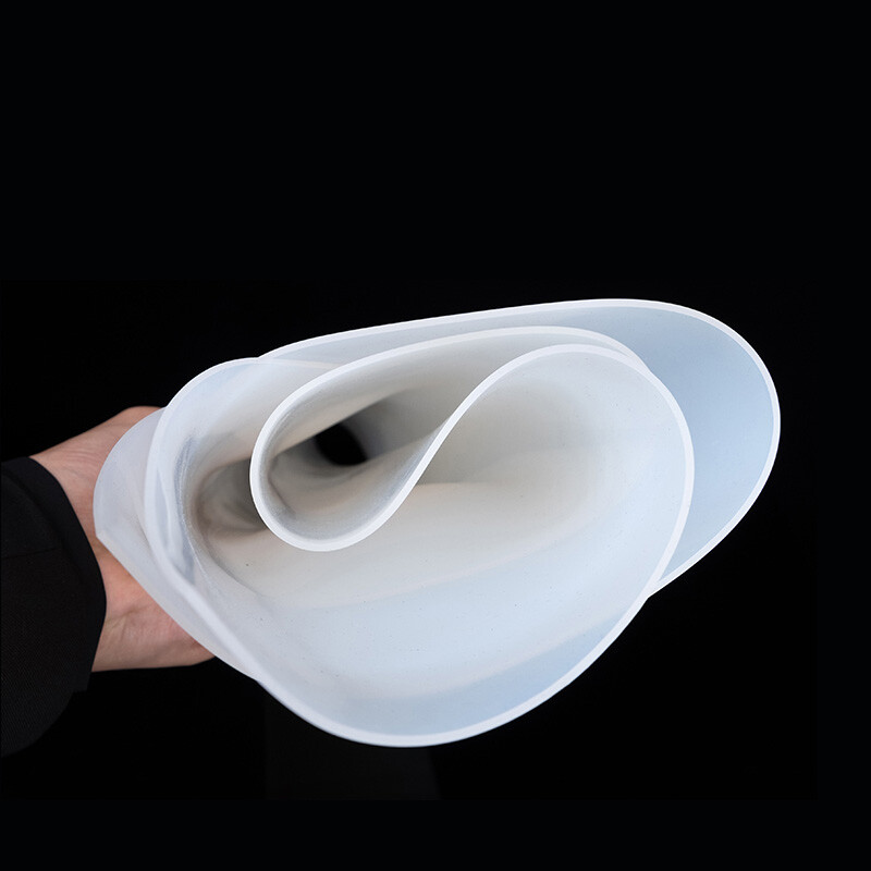 Silicone Rubber Sheet White High Temperature Resistance Panel Mat 0.5-30mm Thick