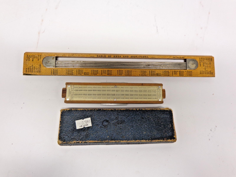 Vintage Lot of Drafting Slide Rules Plus