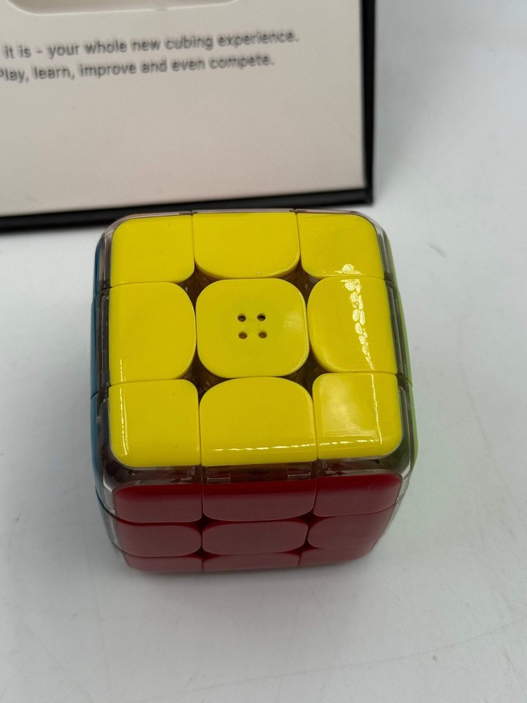GoCube Original Smart Cube 3x3x3 Bluetooth Multi-Colored Used With Box