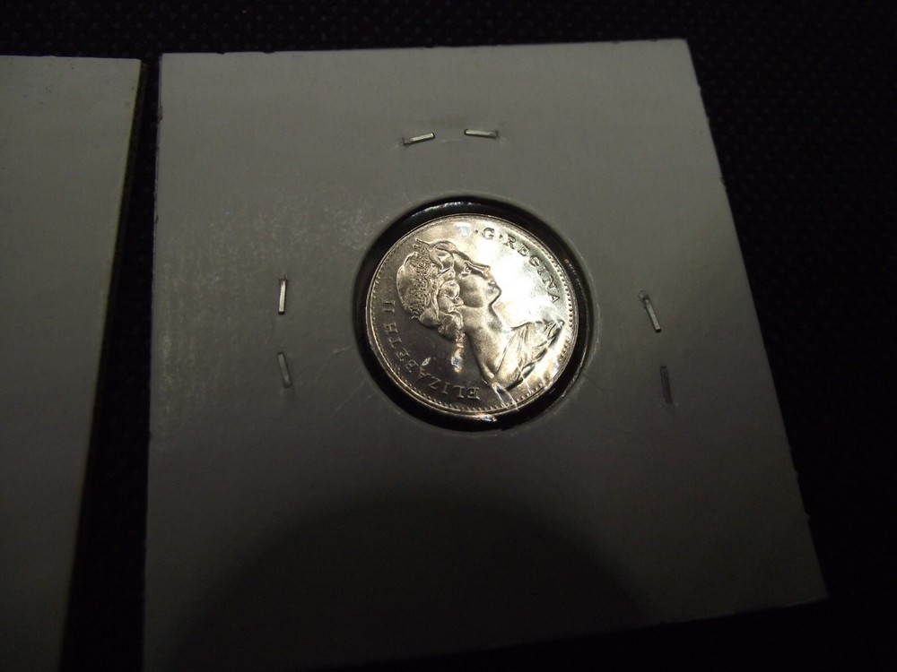 1968 Canada Silver & Nickel BU Dimes