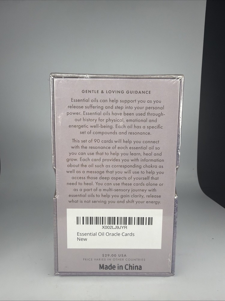 Lisa Powers Essential Oil Oracle Cards NEW SEALED