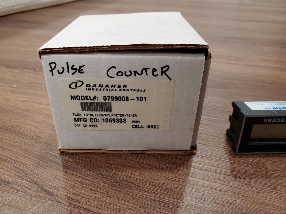 Veeder Root Danaher Controls 0799008-101 Flex Totalizer Hourmeter And Timer