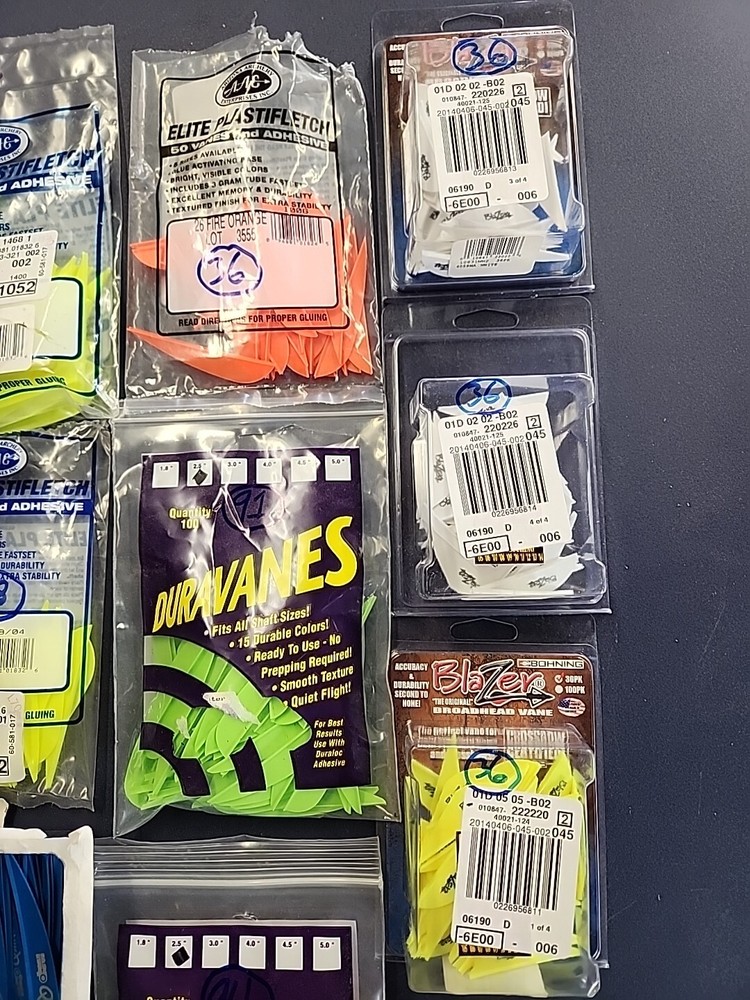 Arrow Vanes Assortment