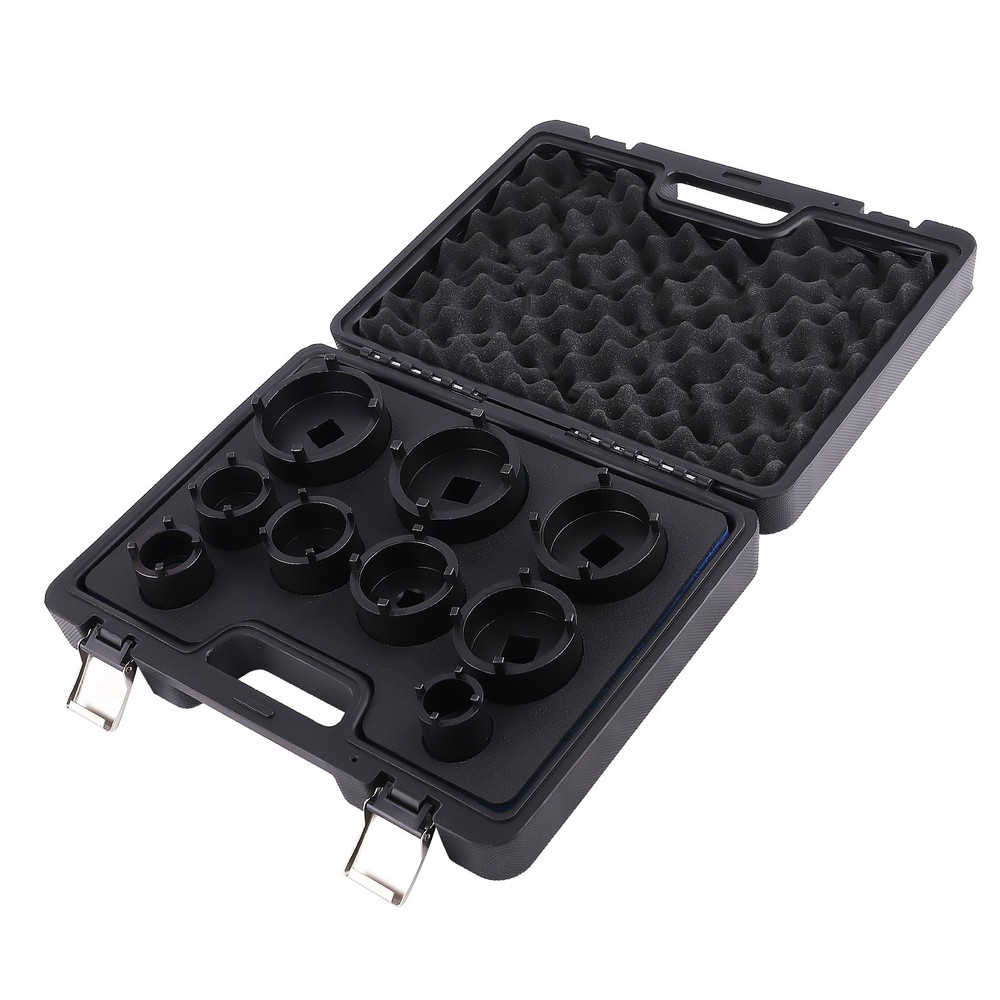3/4" Drive Grooved Lock Nuts Socket Set For KM9 KM10 KM11 KM12 Kit
