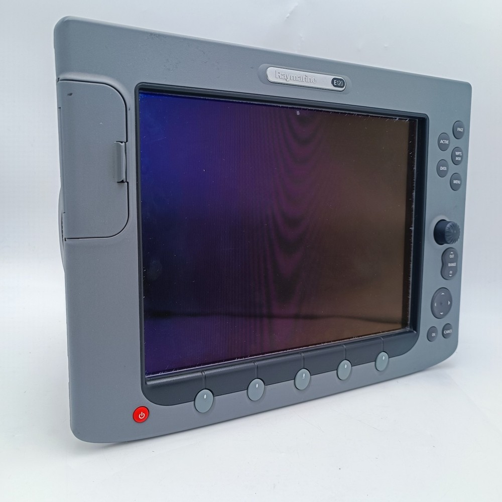 Raymarine E120 MFD Chartplotter Radar Screen Classic Display Marine Navigation