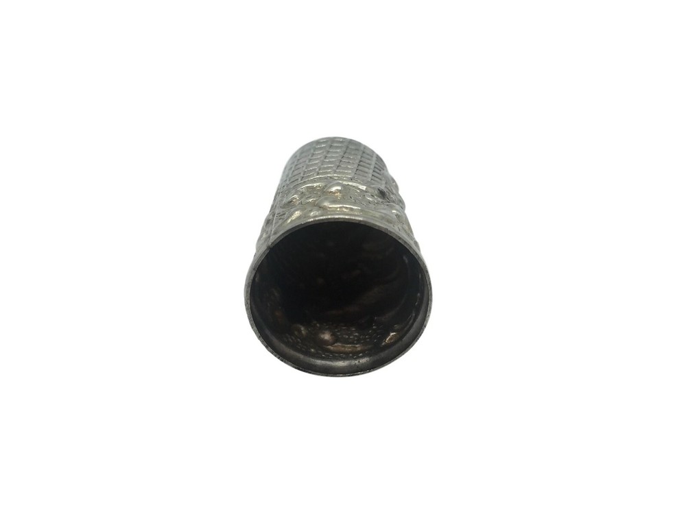 VTG Sterling Silver Duck Thimble - Embossed Decorated