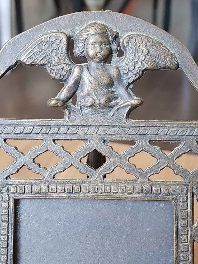 Victorian Bronze Picture Frame