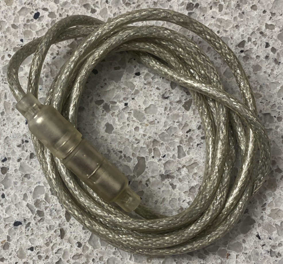 Microsoft Xbox Controller Extension Cord 6’ Clear 6 Feet Long