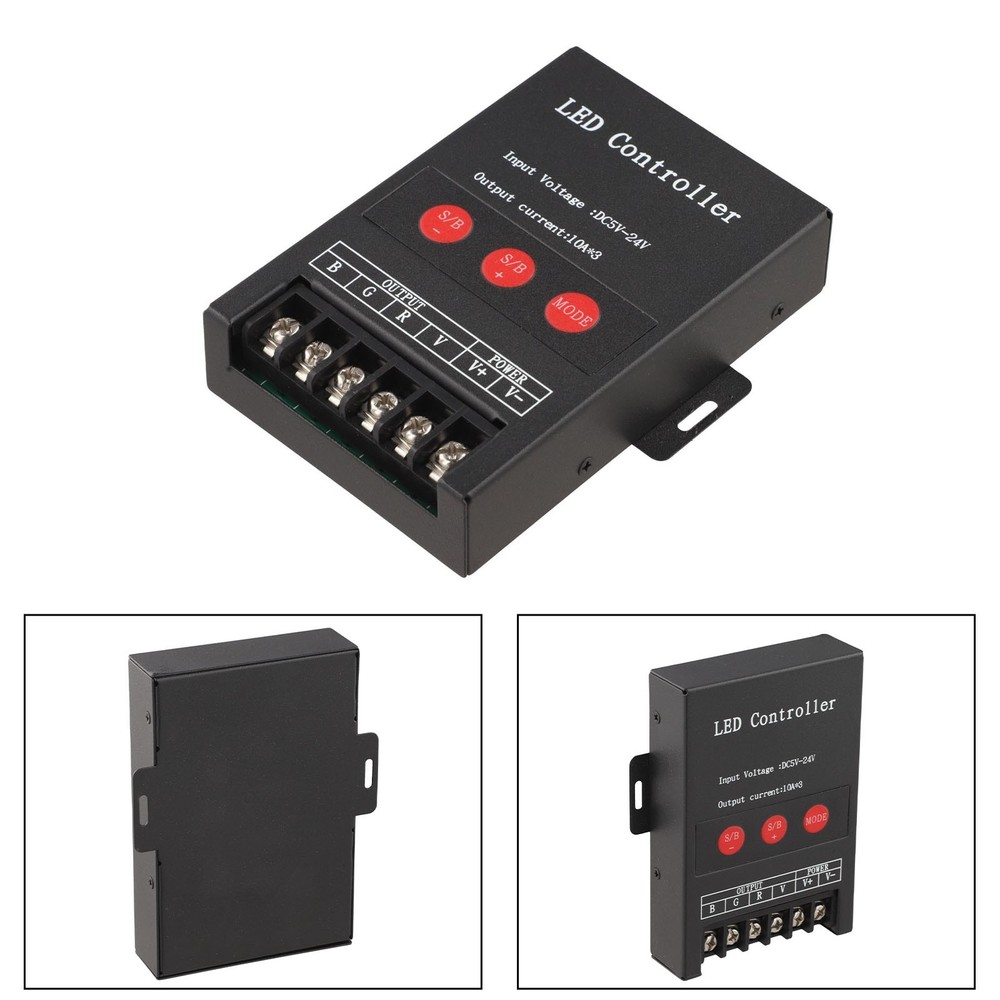LED Controller with Remote for Dynamic Lighting and Brightness Control