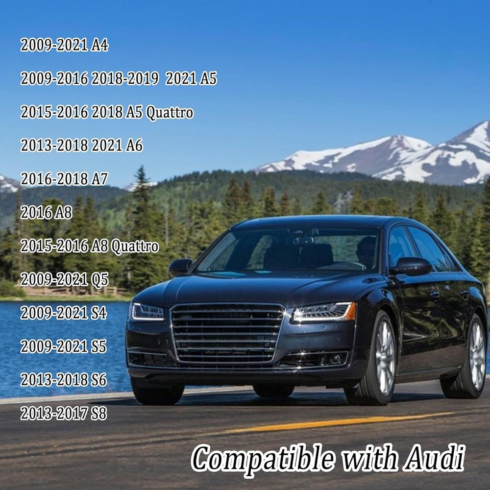 Audi Push Start Button Cover - Aluminum Engine Start Button