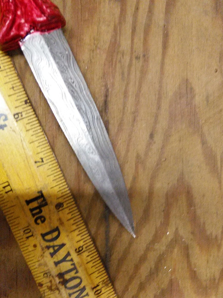 💀 WIZARDS DAGGER - DAMASCUS BLADE 💀