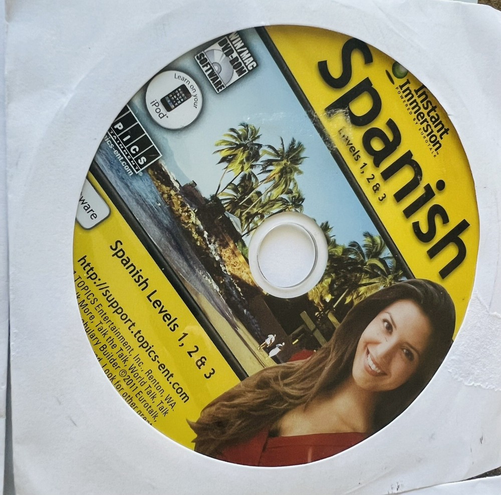 Instant Immersion Spanish Bundle Software, DVD, CD