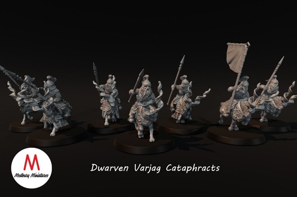 LOTR Dwarven Cataphracts