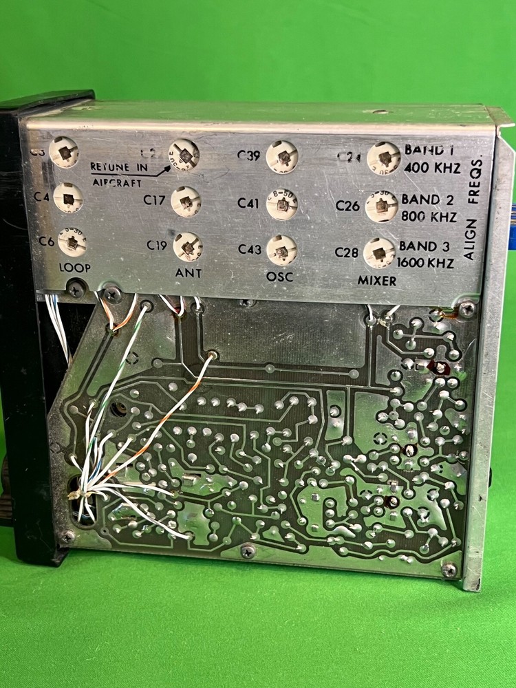 Bendix Corp. ADF-T12D, Model 201F, Aviation Gauge, Not Tested