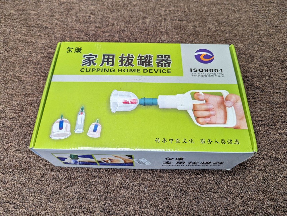 12 Cup Cupping Therapy Set with Pump