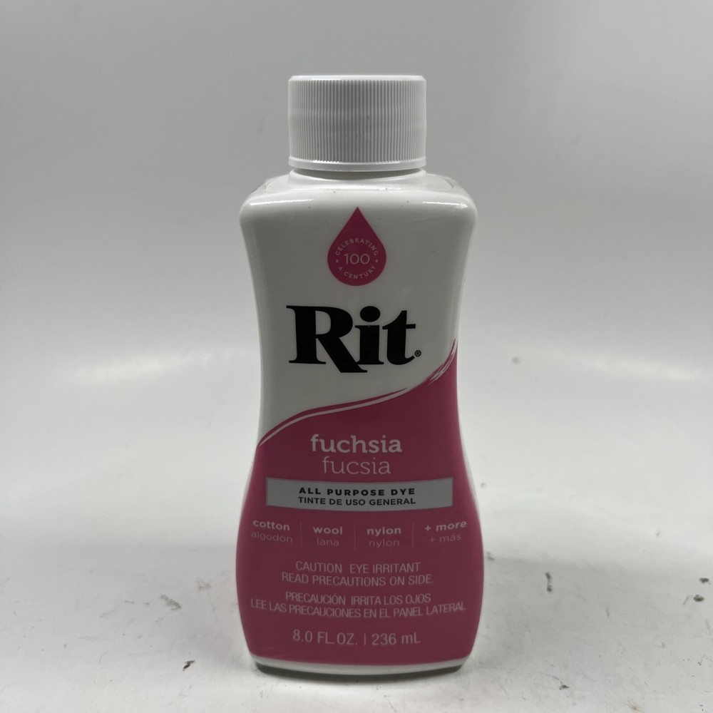 Rit All Purpose Dye, Fuchsia, 8 fl oz