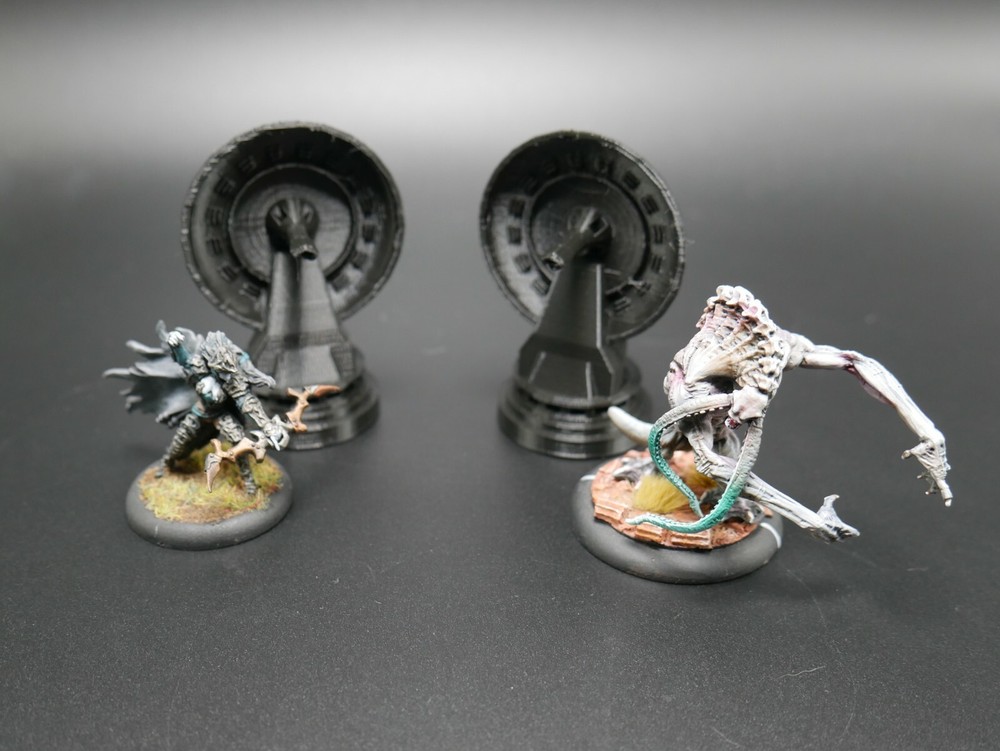 Tabletop Terrain 2 Space Laser Turrets