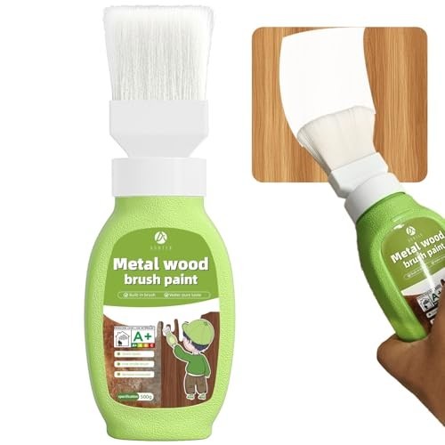 Multi-Surface Touch-Up Paint 17 oz - Fast-Drying, No Sanding, Water-Based (White