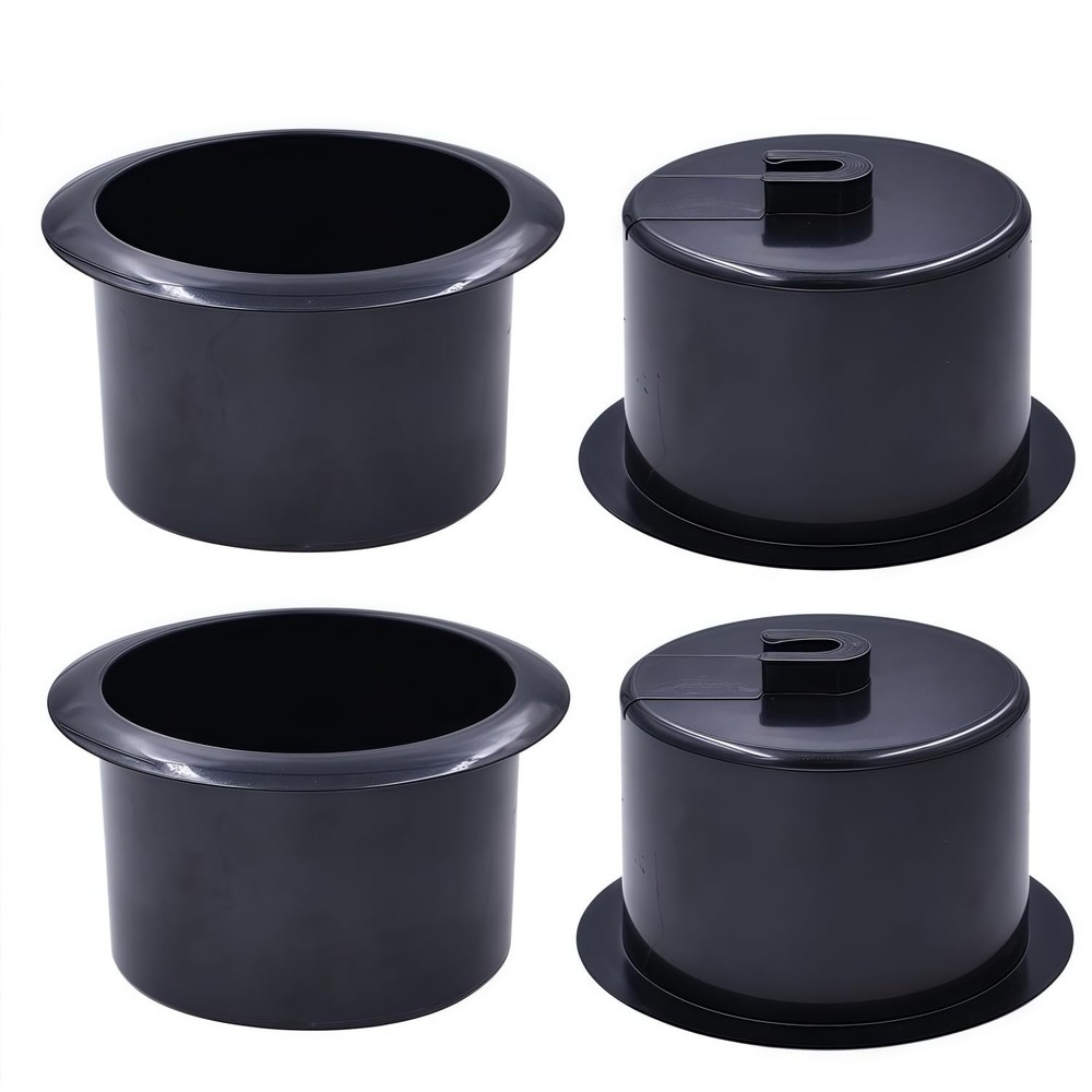 4Pcs Plastic Cup Holder Sofa Recliner Cup Holder Sofa Insert for Table, Sofa,...
