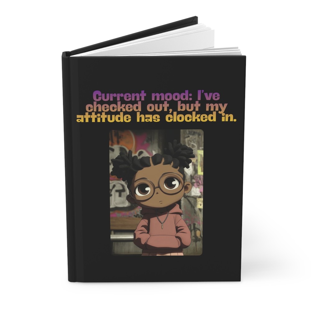 I Can't Hardcover Journal, Matte Cover | Introvert Notebook