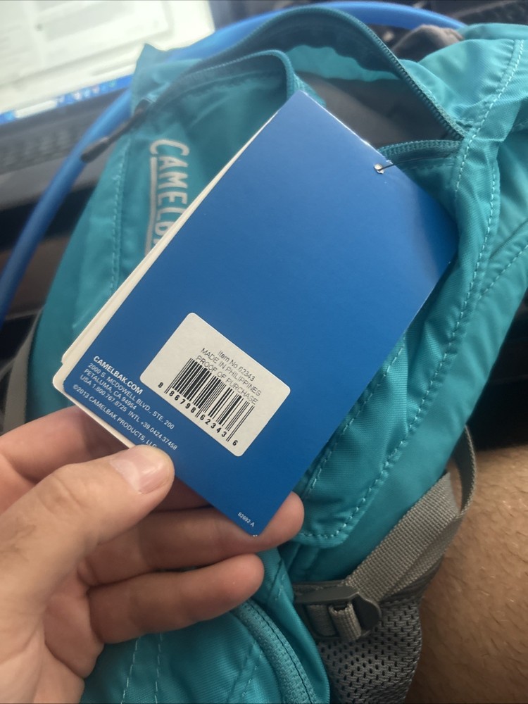 Camelbak Aurora Teal Blue Hydration Backpack New With Tags 2L