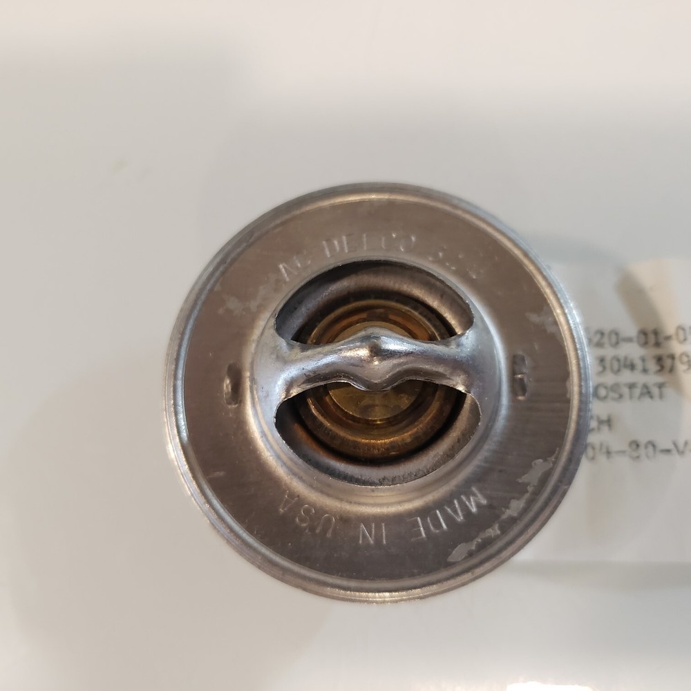 (2) AC DELCO FLOW THERMOSTAT 3041379 6685-01-059-5777