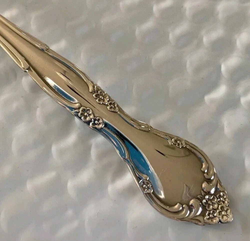 NOS Oneida Community Affection Dinner Fork 7 3/8” Vintage Silver Plated Flatware