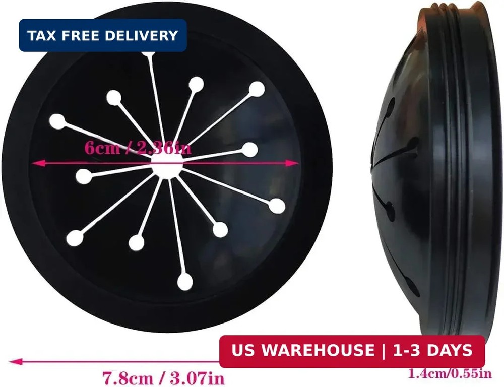 3 Pcs Garbage Disposal Splash Guards Sink Baffle Disposal Replacement Multi-func