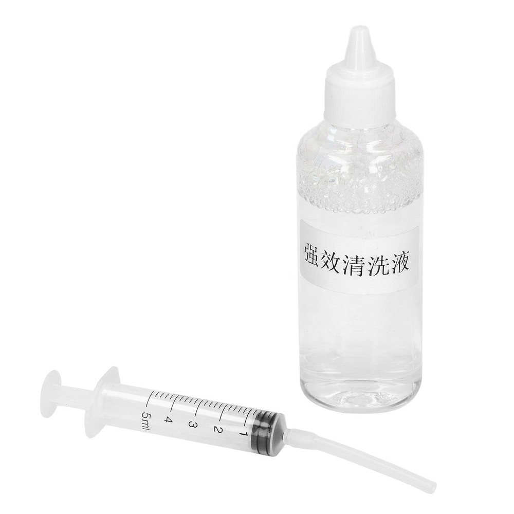 100ml Ink Cleaning Solution Efficiently Dissolves Printer Nozzle Dye For Inkjet