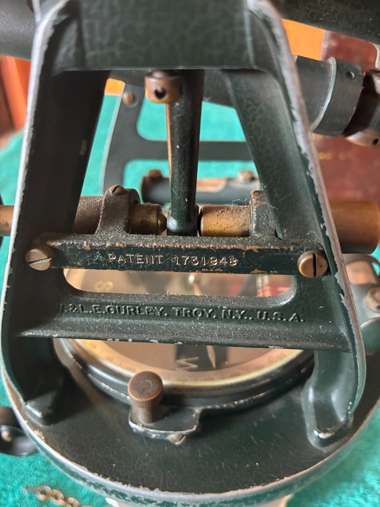Antique W & LE Gurley ... Sn 30404 with Box & strap