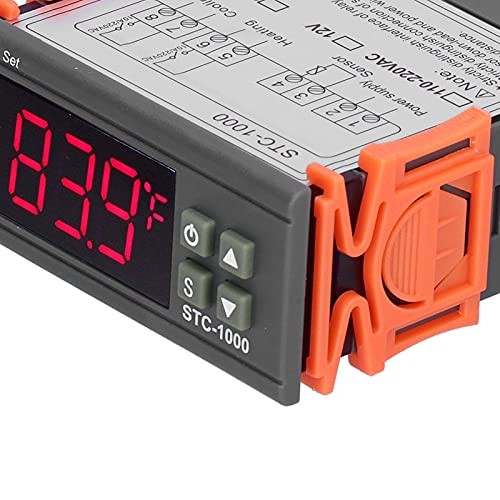Digital Temperature Controller, -1000 Cooling and Heating Temperature 12V